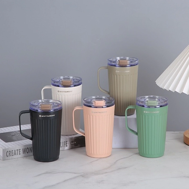 350 ML double wall stainless steel vacuum cup with 304 s/s inner, 201 s/s outer with paint coating